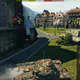 A medium tank works with teammates in heavy tanks to overtake a strategic position. Screenshot from LemmingRush.